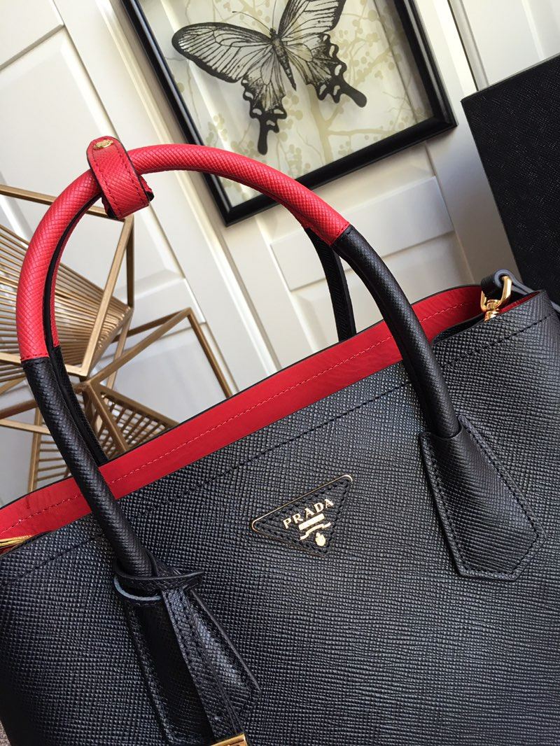 Pra*a top handle bags